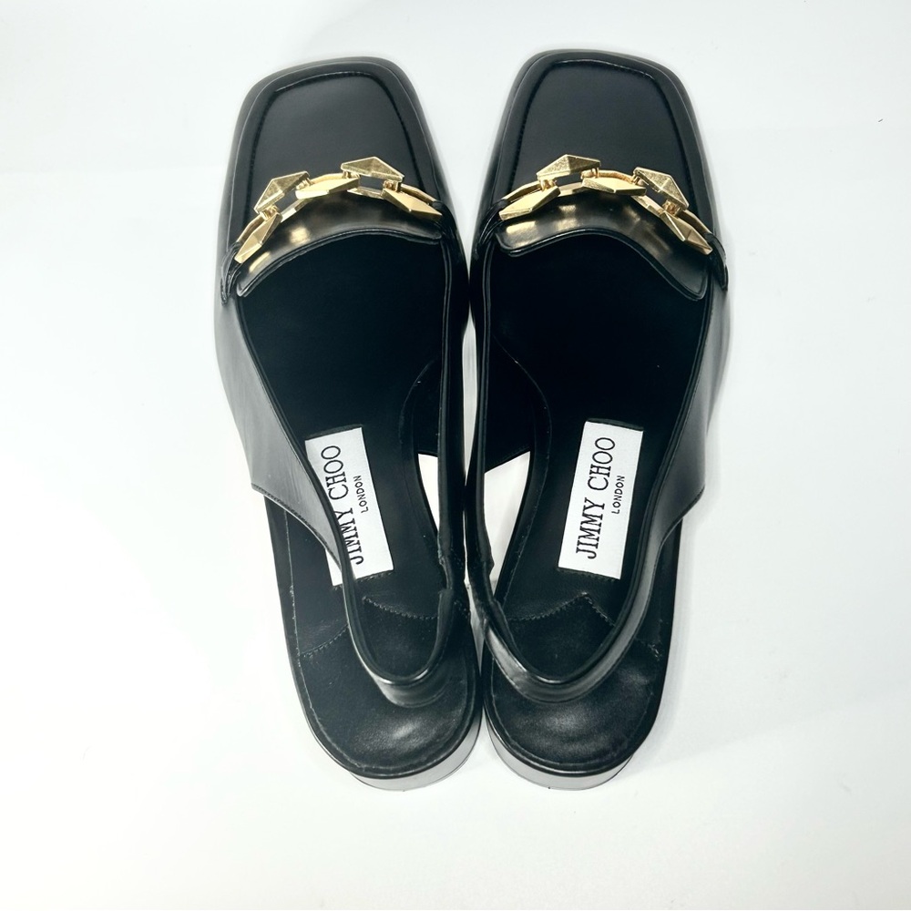 New Jimmy Choo Diamond Tilda 45 Slingback Pumps Size 37EU/7US - Picture 3 of 6